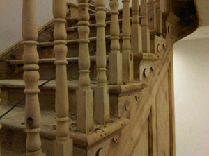 Staircase close up